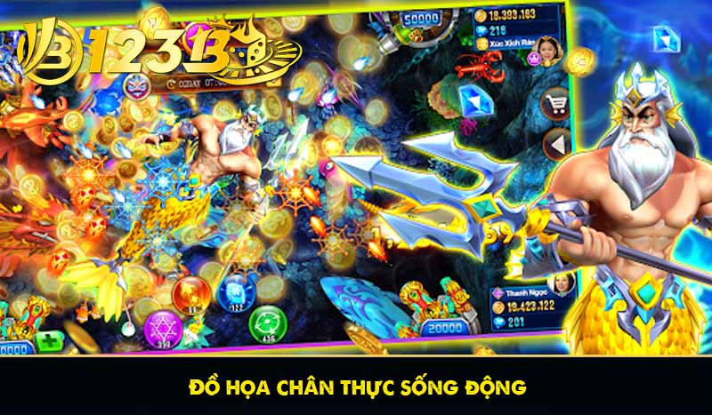 Bắn Cá City – Game Bắn Cá Thành Phố Đỉnh Cao 2026 9 Đồ họa chân thực sống động