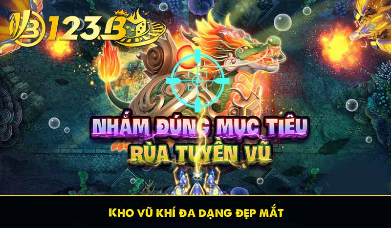 Bắn Cá City – Game Bắn Cá Thành Phố Đỉnh Cao 2026 10 Kho vũ khí đa dạng đẹp mắt