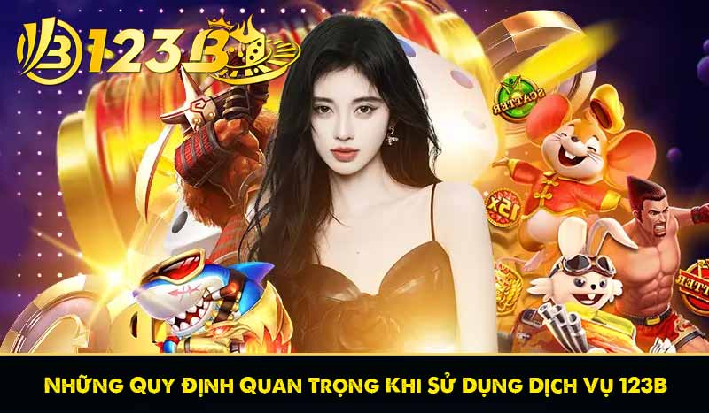 Những Quy Định Quan Trọng Khi Sử Dụng Dịch Vụ 123B